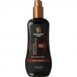 Dark tanning accelerator spray gel met bronzer