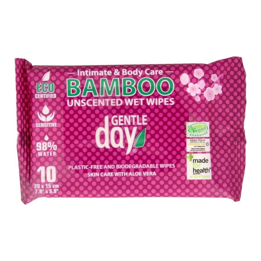 Natte doekjes van bamboe