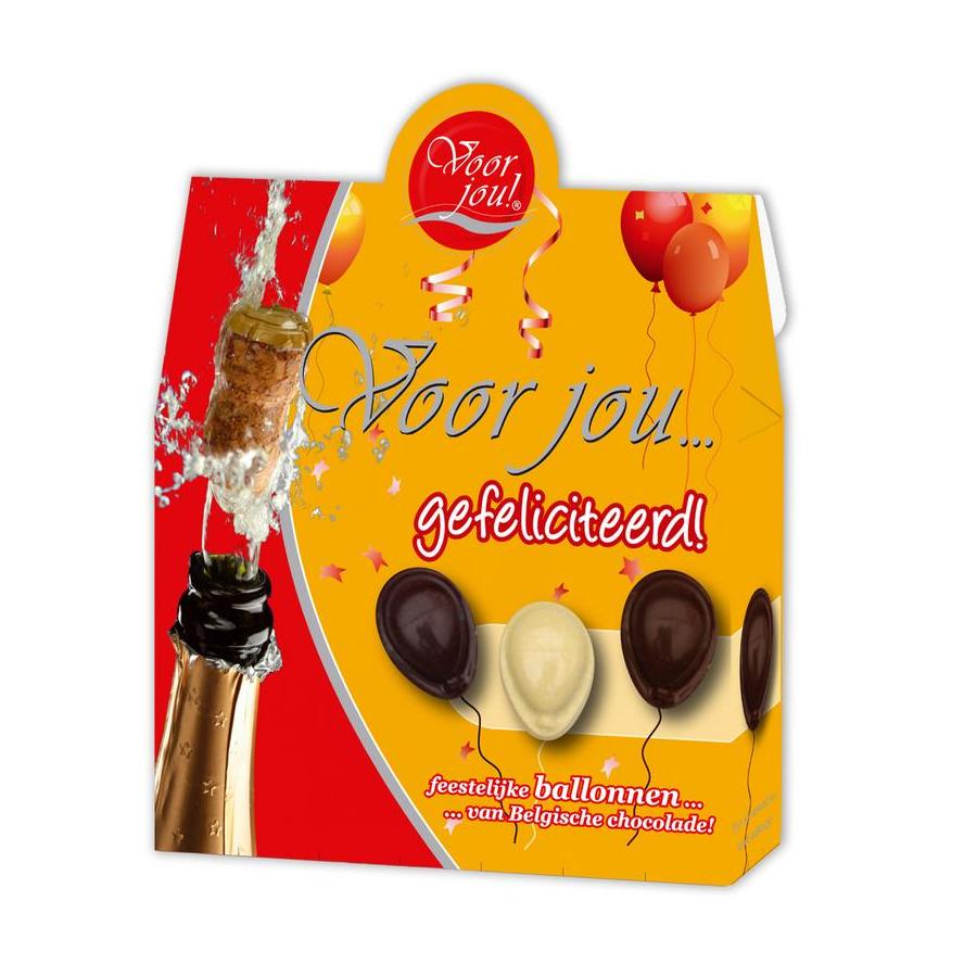 Cadeau doos gefeliciteerd