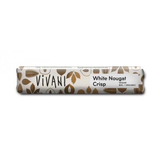 Chocolate To Go white nougat crisp vegan bio