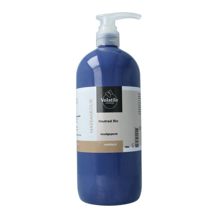 Massageolie neutraal koud