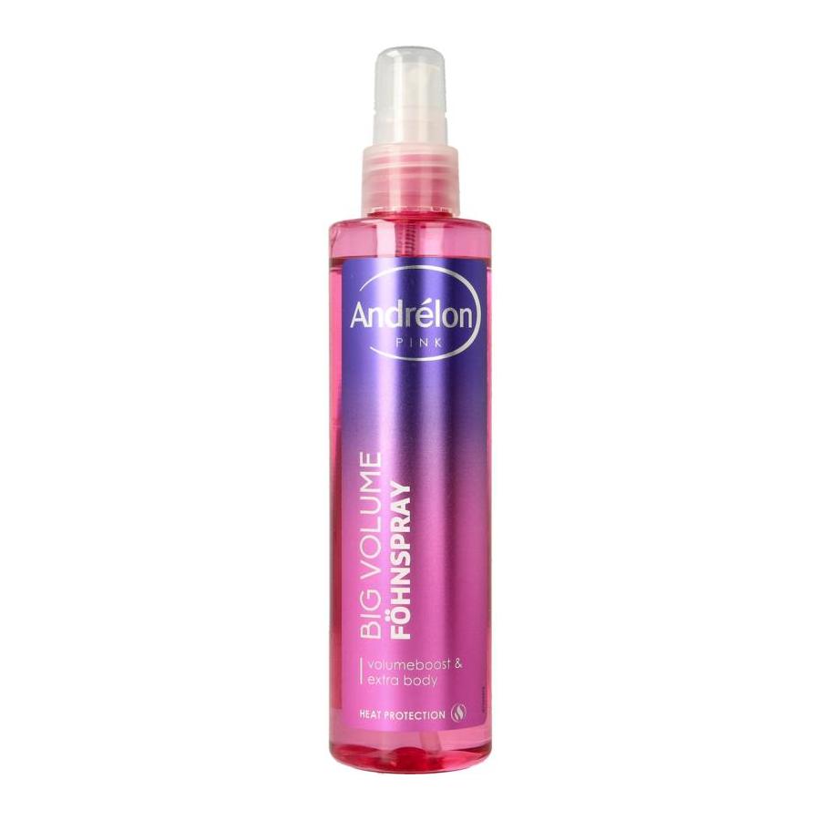 Pink big volume fohnspray