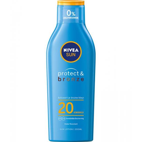 Sun protect & bronze zonnemelk SPF20