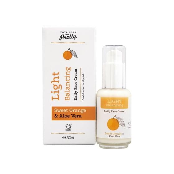 Light balancing daily face cream