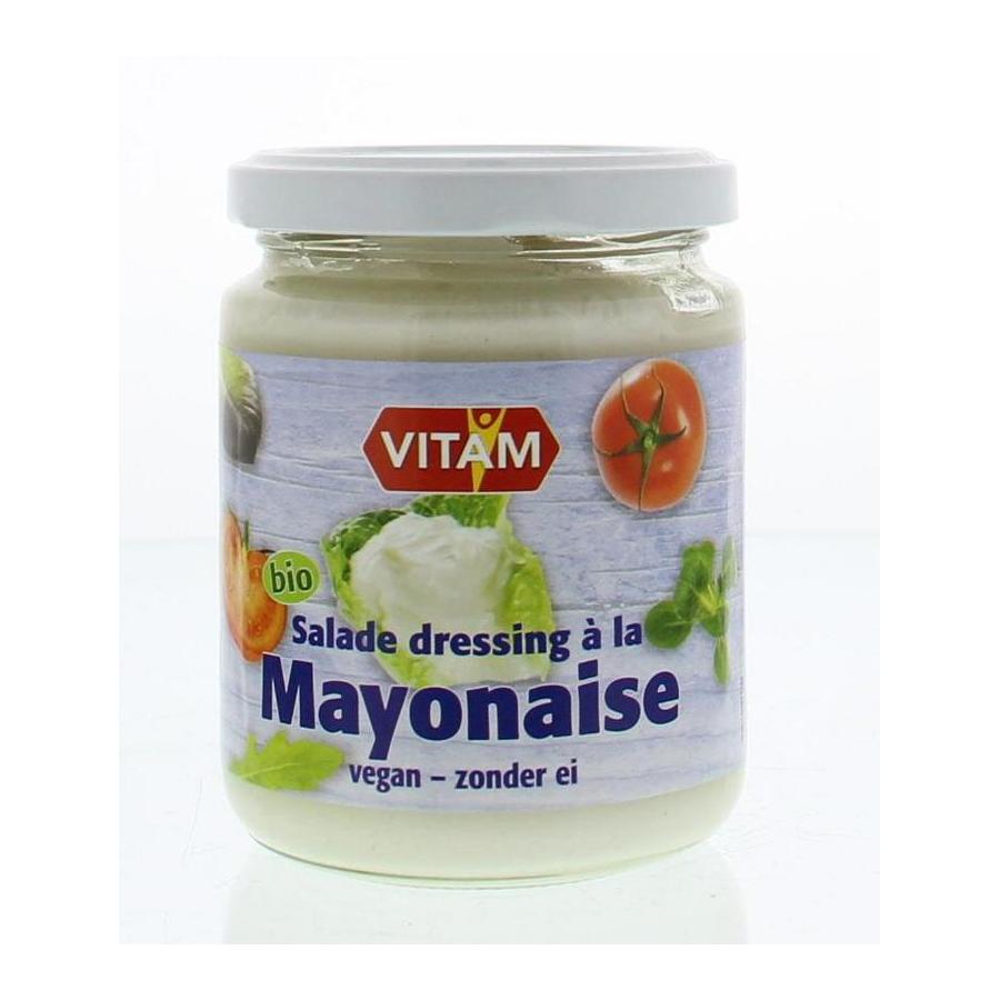 Salade dressing a la mayonaise zonder ei bio