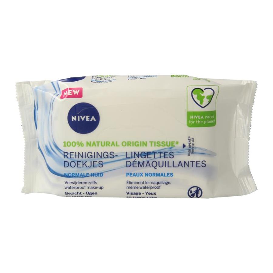 Verfrissende doekjes normale/gemengde huid