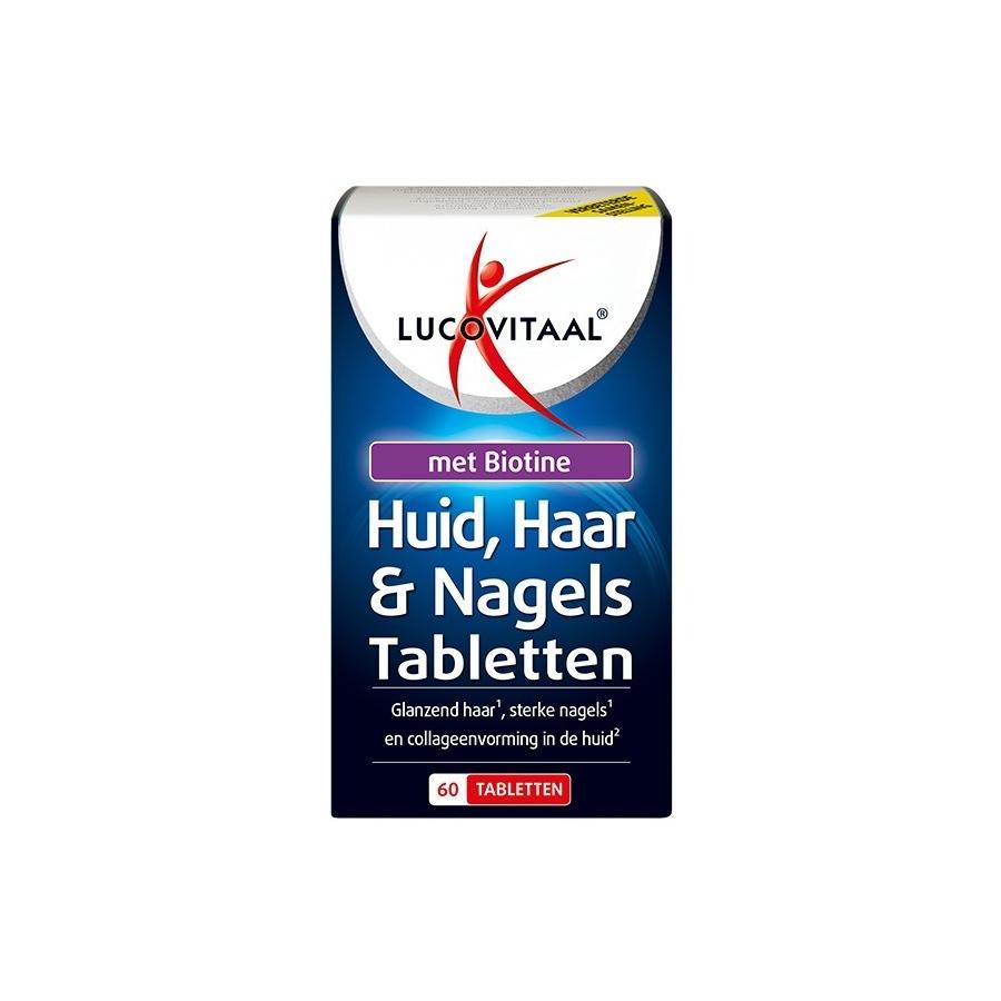 Huid haar nagels met biotine