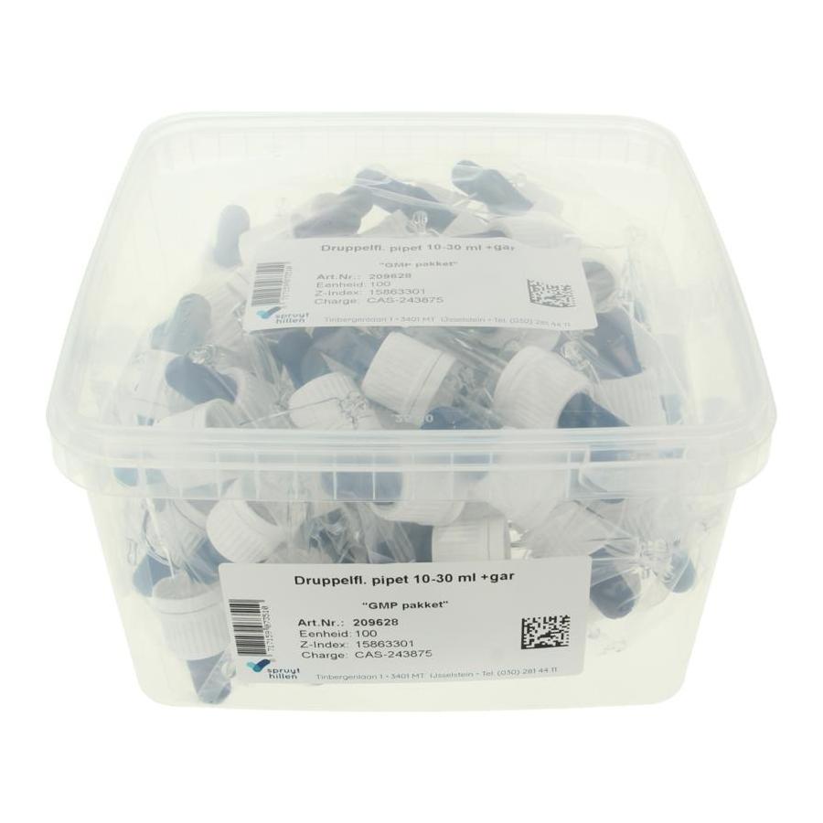 Druppelflacon pipet & garantiesluiting 10-30