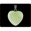 Hanger hart 20mm jade