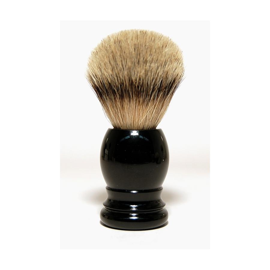 Scheerkwast silverspits zwart