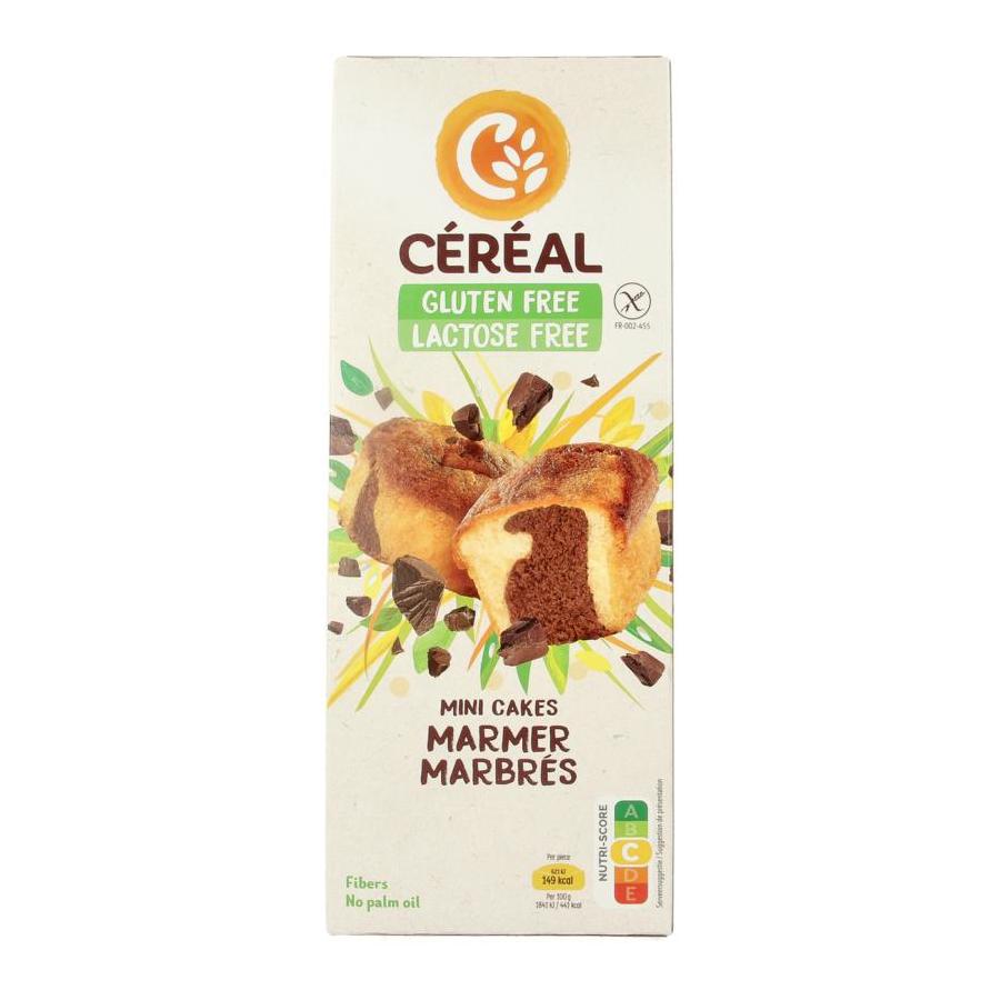 Cake mini marmer glutenvrij