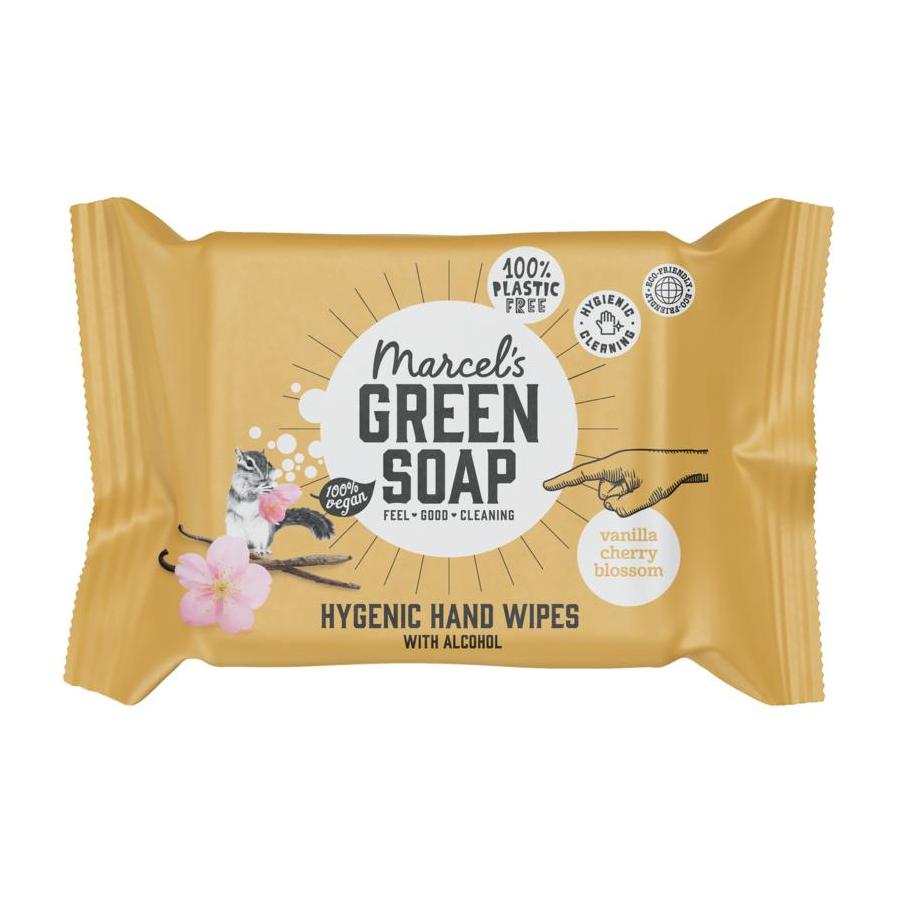 Hand wipes vanilla & cherry blossom bio