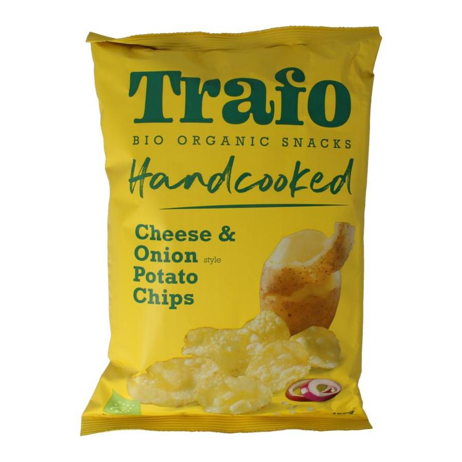 Chips handcooked kaas & ui bio