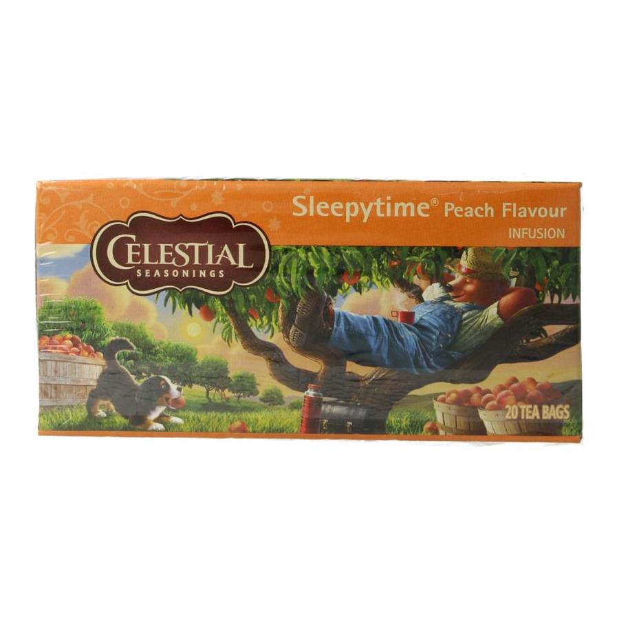 Sleepytime peach herb tea