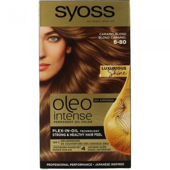 Color Oleo Intense 6-80 caramel blond haarverf