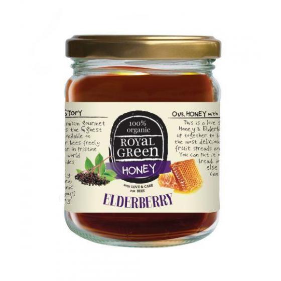 Elderberry honey bio