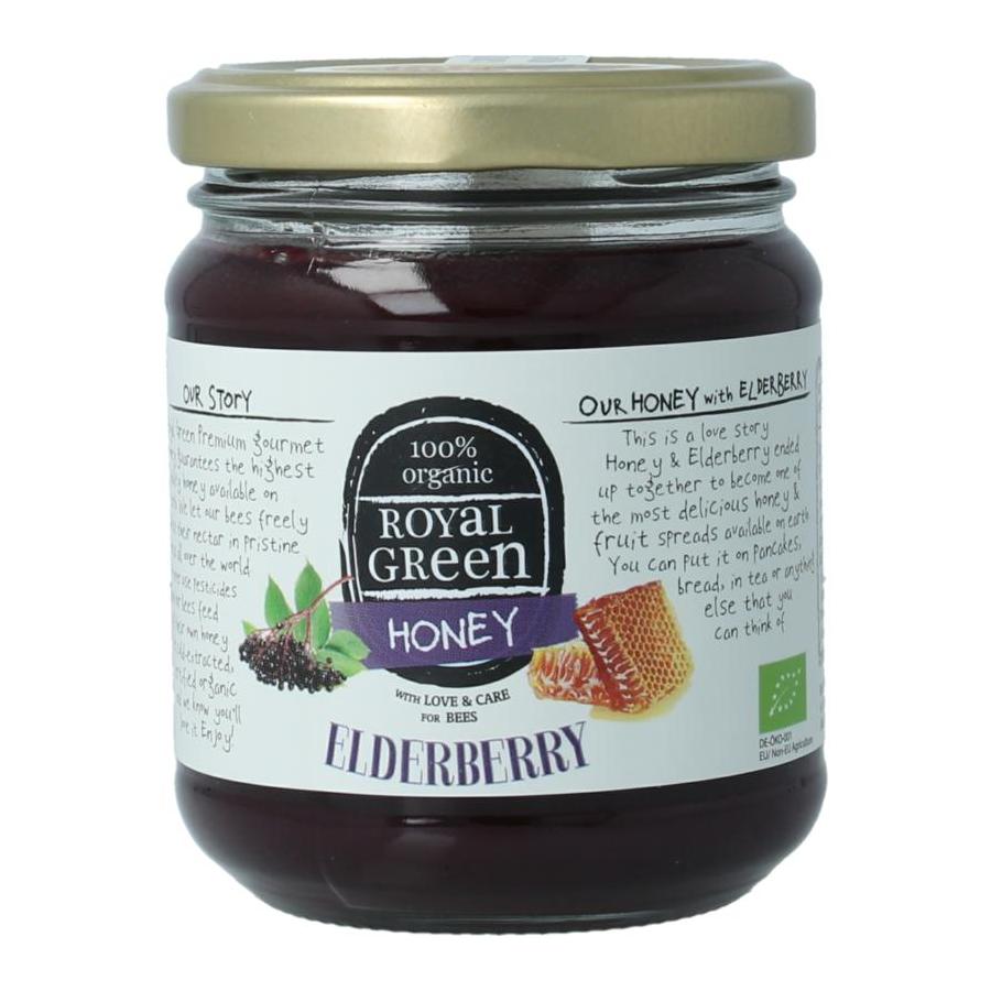 Elderberry honey bio