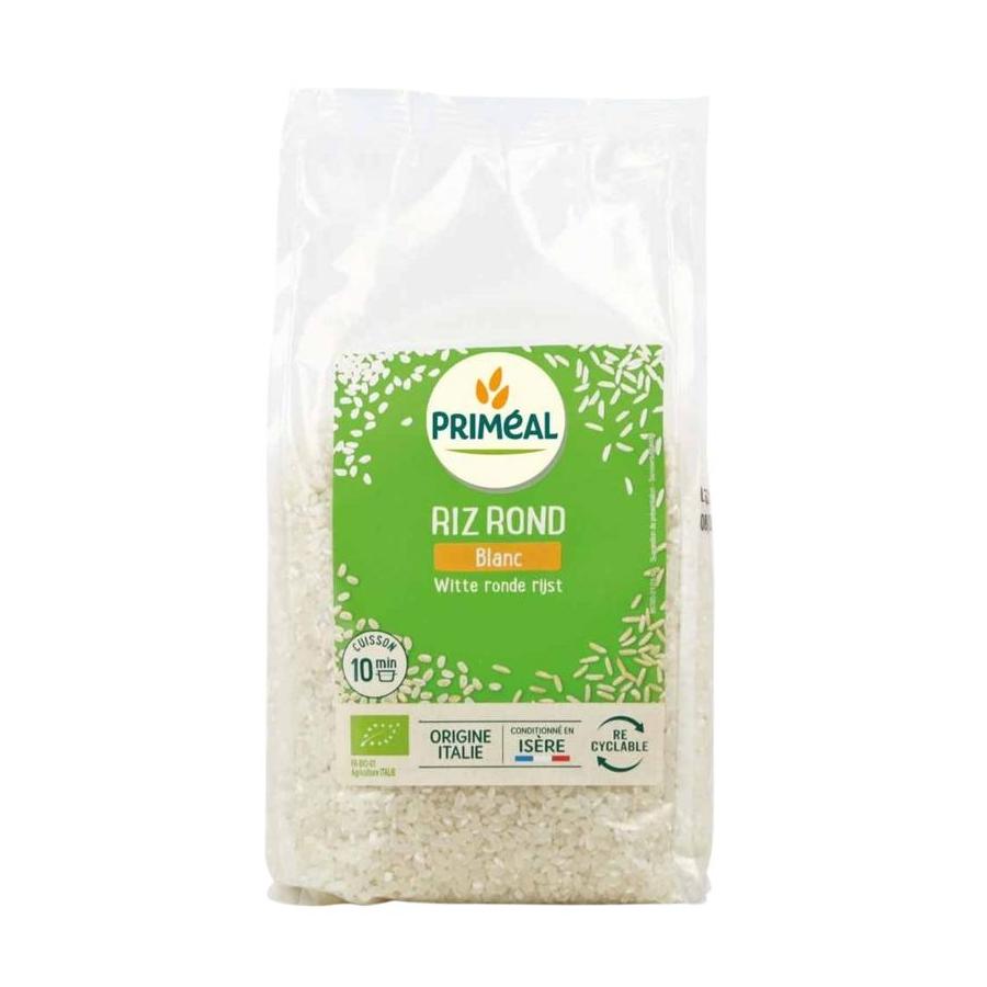 Witte ronde rijst bio