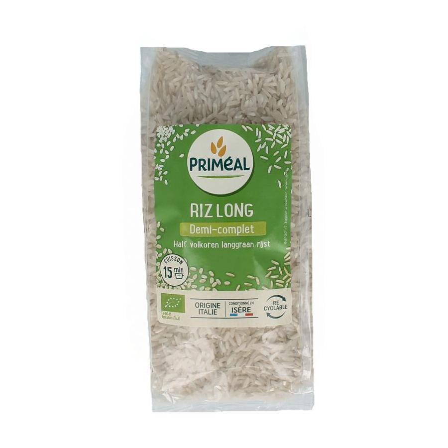 Halfvolkoren langgraan rijst bio