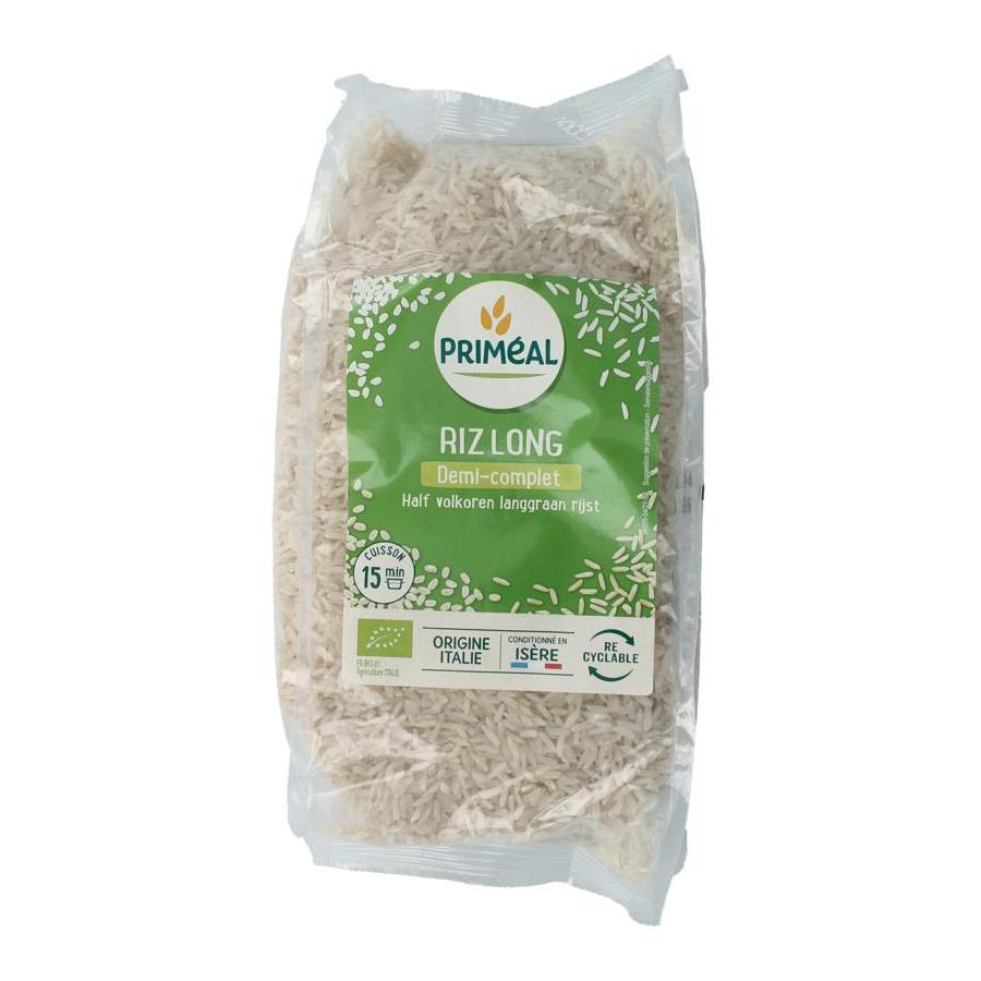 Halfvolkoren langgraan rijst bio