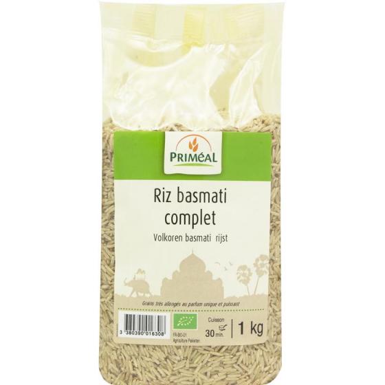 Volkoren basmati rijst bio