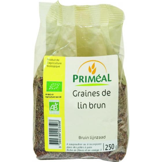 Lijnzaad bruin bio