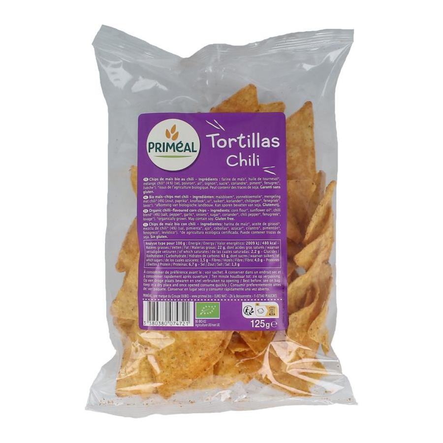 Tortillas chili bio