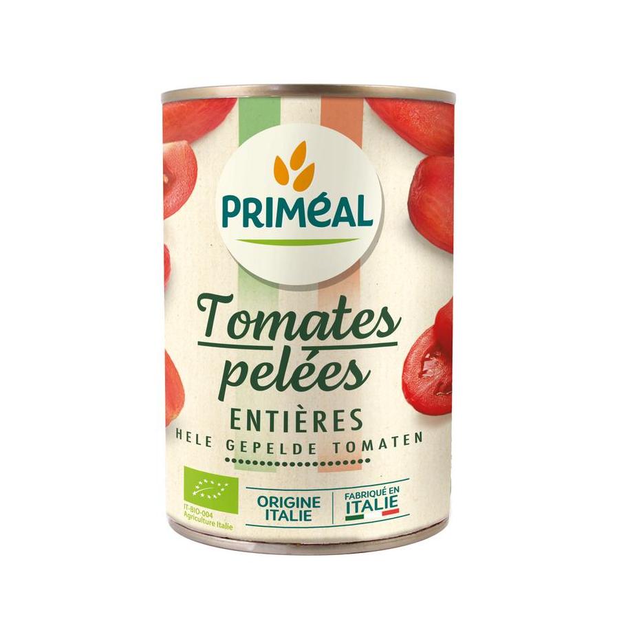 Gepelde tomaten zonder zout bio