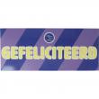 Wensreep melkchocolade gefeliciteerd