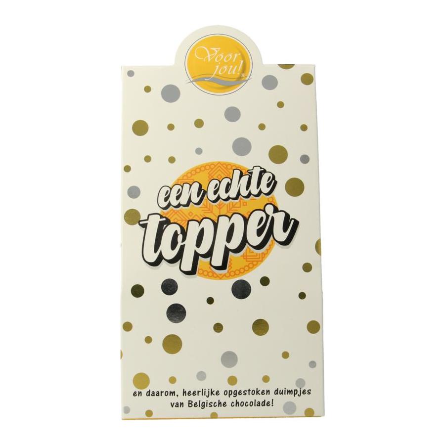 Cadeau doos young duimpjes topper