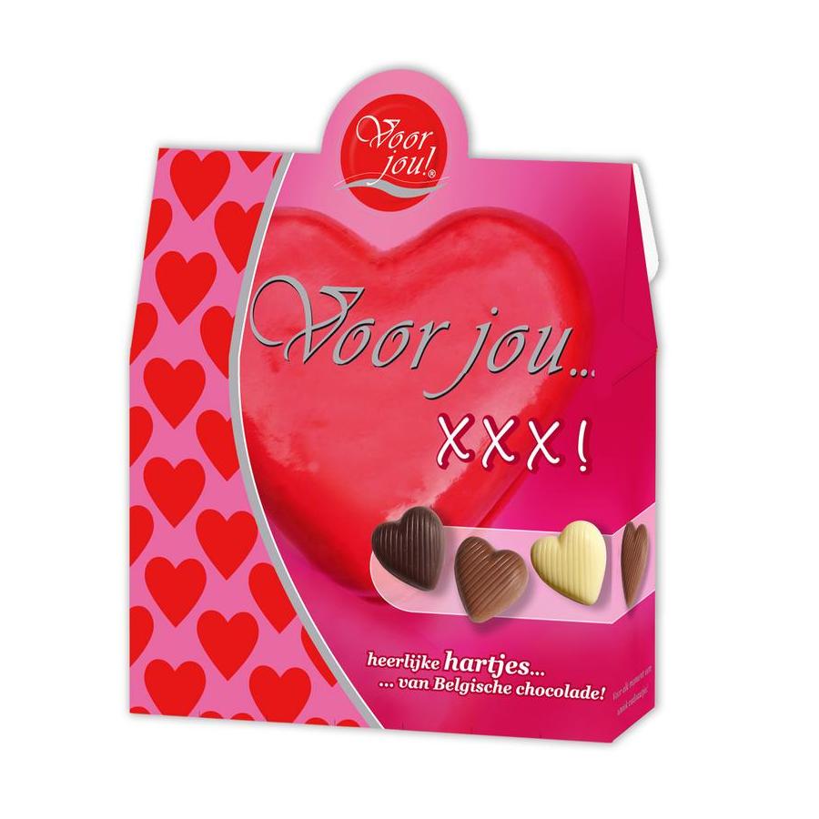 Cadeau doos hartjes XXX