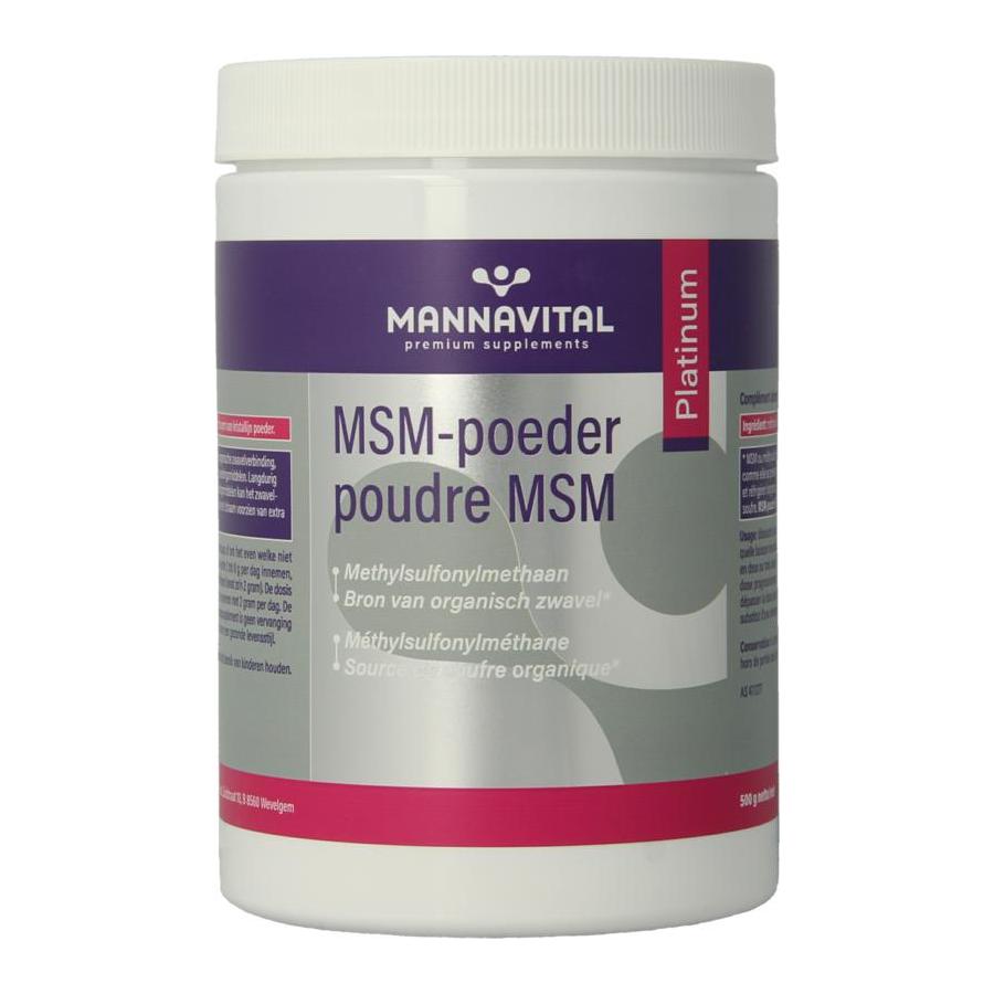 MSM poeder platinum
