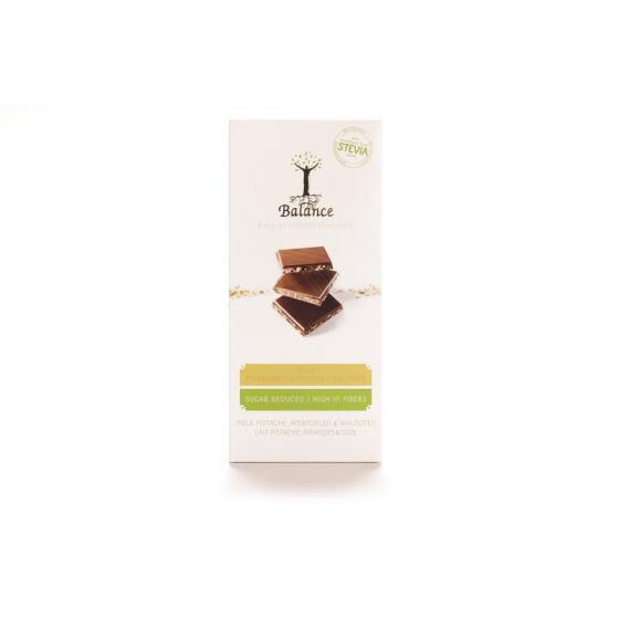 Choco stevia tablet melk pistache