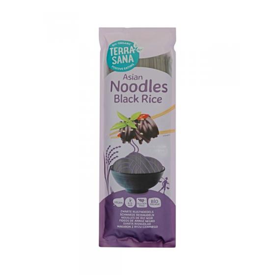 Zwarte rijstnoedels bio