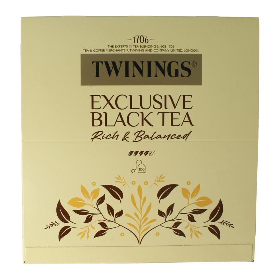 Exclusive black tea envelop