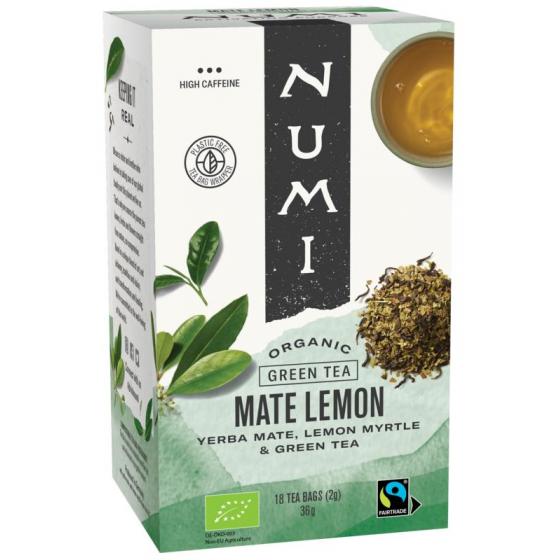 Green tea mate lemon bio