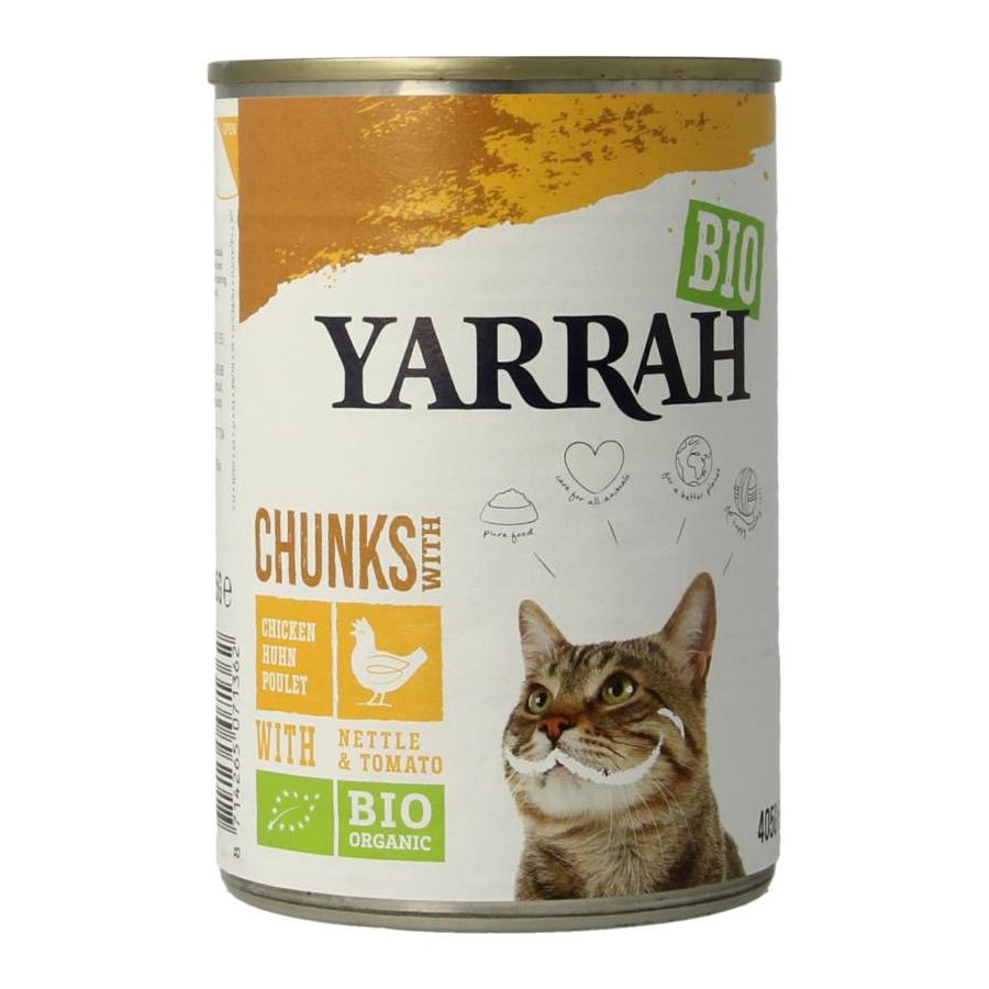 Kat kip in saus bio