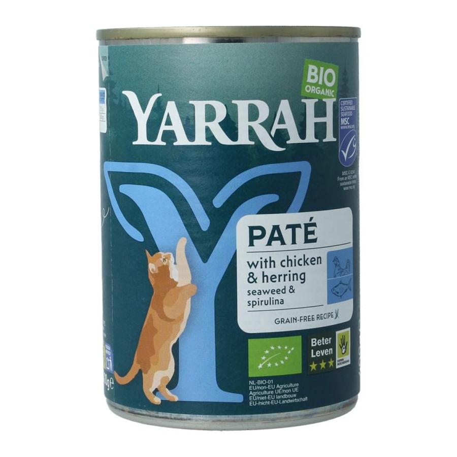 Kat pate met vis bio