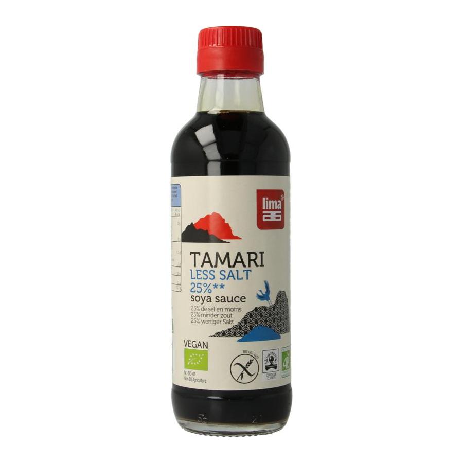 Tamari 25% minder zout bio