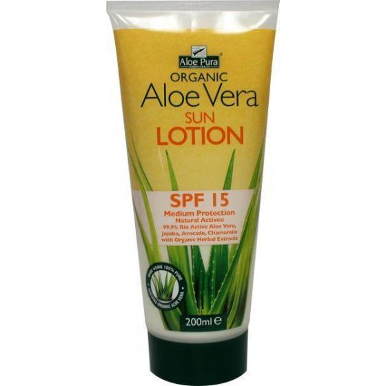 Aloe pura sunprotect F15 aloe vera organic