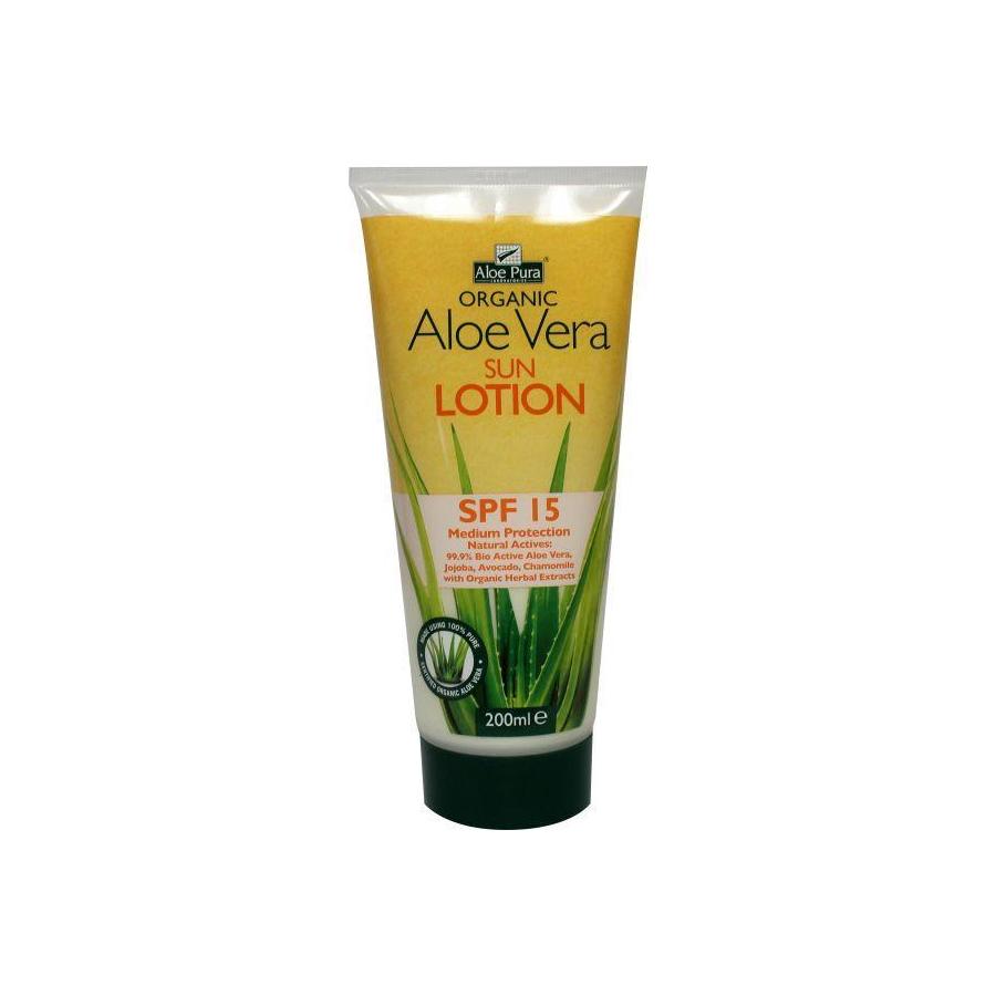 Aloe pura sunprotect F15 aloe vera organic