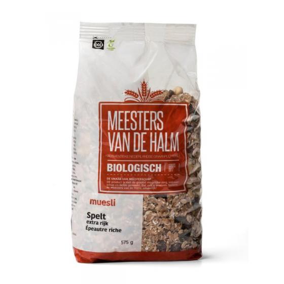 Muesli spelt extra rijk bio