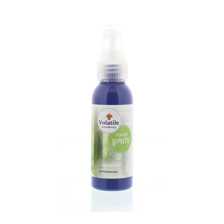 Roomspray boswandeling
