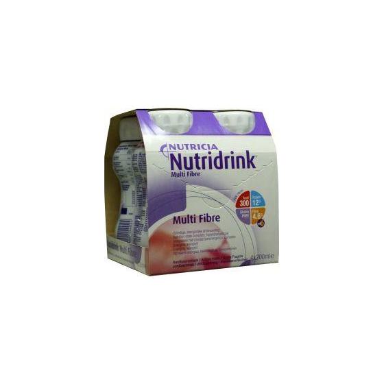 Multi fibre aardbei 200ml