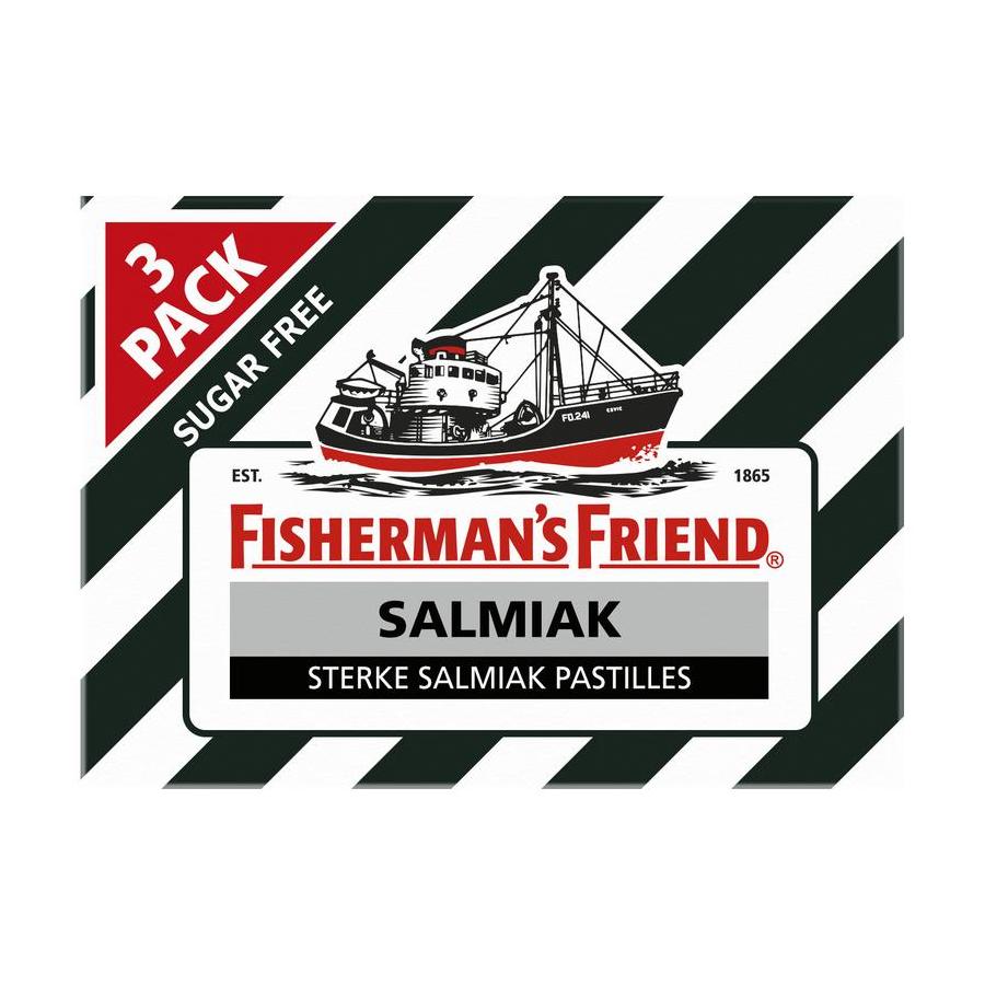 Salmiak suikervrij 3-pack