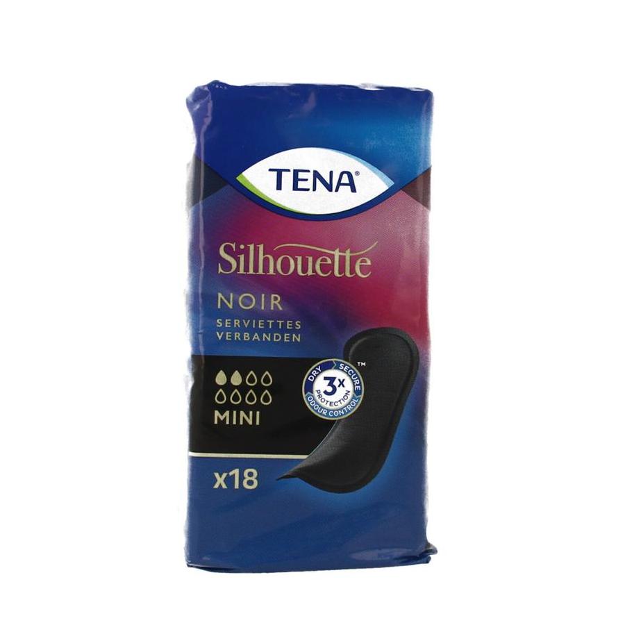 Silhouette noir mini pad