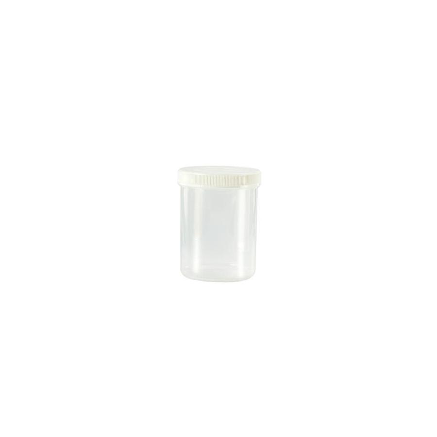 Tabletflacon 170ml transparant met dop