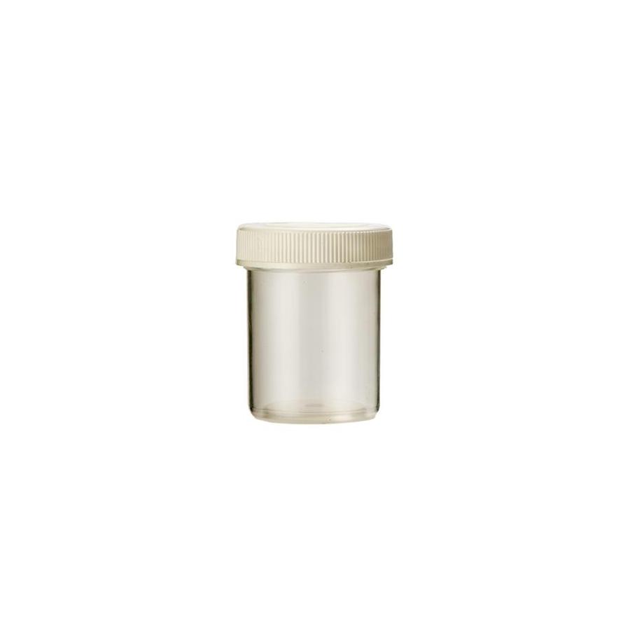 Tabletflacon 250ml transparant met dop
