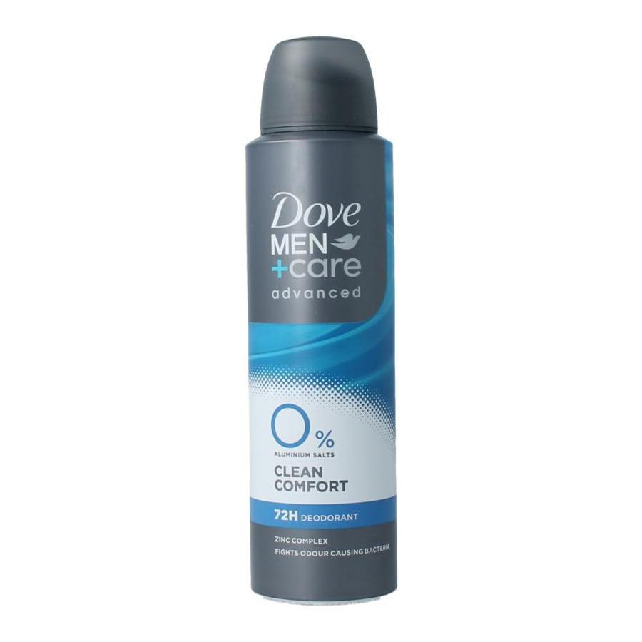 Deodorant spray men+ care clean comfort 0%
