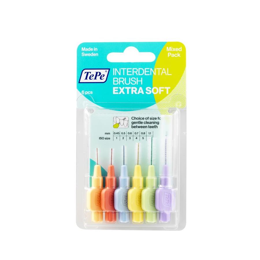 Interdentale rager x-soft gemengd